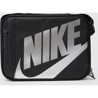 Nike Black and Silver Futura Lunch Bag