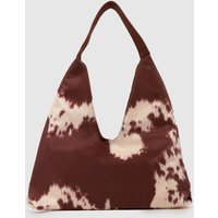 SIMMI Print Isla Cow Print Shoulder Bag