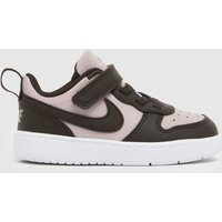 Nike Brown Multi Court Borough Low Girls Toddler Trainers Nike Brown Multi Court Borough Low Girls Toddler Trainers