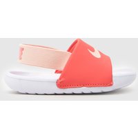 Nike Orange Kawa Slide Girls Toddler Slides Nike Orange Kawa Slide Girls Toddler Slides