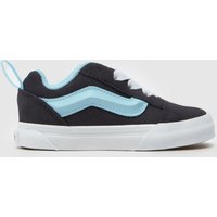 Vans Grey Multi Knu Skool Girls Toddler Trainers Vans Grey Multi Knu Skool Girls Toddler Trainers