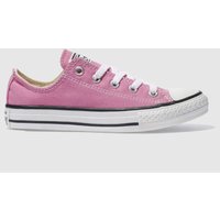 Converse Pink All Star Lo Girls Junior Trainers Converse Pink All Star Lo Girls Junior Trainers