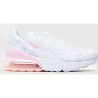 Nike White Air Max 270 Girls Junior Trainers Nike White Air Max 270 Girls Junior Trainers