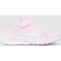 Nike Pale Pink Star Runner 5 Girls Junior Trainers Nike Pale Pink Star Runner 5 Girls Junior Trainers