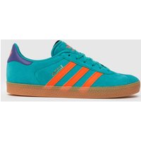 adidas Turquoise Gazelle Girls Youth Trainers adidas Turquoise Gazelle Girls Youth Trainers