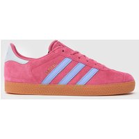 adidas Pink Multi Gazelle Girls Youth Trainers adidas Pink Multi Gazelle Girls Youth Trainers