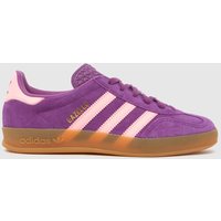 adidas Purple Gazelle Indoor Girls Youth Trainers adidas Purple Gazelle Indoor Girls Youth Trainers