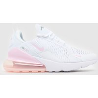 Nike White Air Max 270 Girls Youth Trainers Nike White Air Max 270 Girls Youth Trainers
