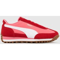 PUMA Pink Multi Easy rider Love Girls Youth Trainers PUMA Pink Multi Easy rider Love Girls Youth Trainers