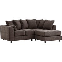 Dillon Right Hand Corner Sofa, brown