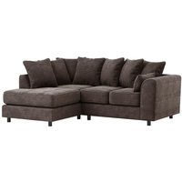 Dillon Left Hand Corner Sofa, brown