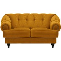 Soho 2 Seater Sofa, mustard