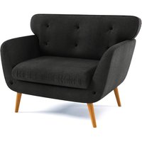 Rea Armchair, dark grey