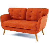 Rea 2 Seater Sofa, orange