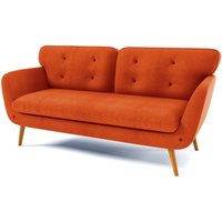 Rea 3 Seater Sofa, orange