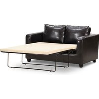 Cuero 2 Seater Sofa Bed, black