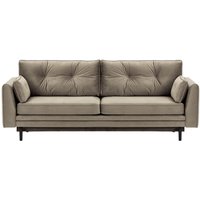 Amelia Sofa Bed with Storage, grey, Leg colour: black