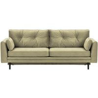 Amelia Sofa Bed with Storage, mink, Leg colour: black