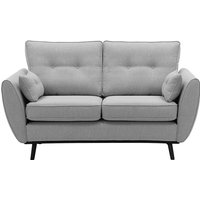 Zinola 2 Seater Sofa, grey, Leg colour: black