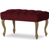 Elios Footstool 70, dark red