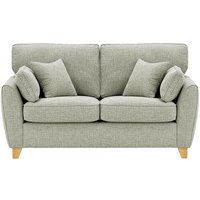 James 2 Seater Sofa, grey, Leg colour: like oak