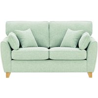 James 2 Seater Sofa, celadon, Leg colour: like oak