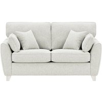 James 2 Seater Sofa, chalk, Leg colour: white
