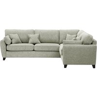 James Large Right Corner Sofa, grey, Leg colour: black