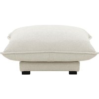 Bali Footstool, boucle grey