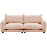 Bali 3 Seater Sofa, boucle pink