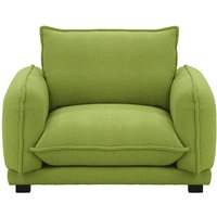 Bali Armchair, boucle green