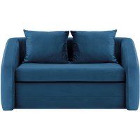 Alma 2 Seater Sofa Bed, blue
