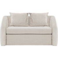 Alma 2 Seater Sofa Bed, light beige