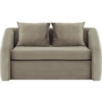 Alma 2 Seater Sofa Bed, mink