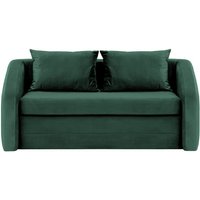 Alma 2.5 Seater Sofa Bed, dark green