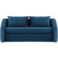 Alma 3,5 Seater Sofa Bed, blue
