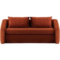 Alma 3,5 Seater Sofa Bed, V 33 - Rust