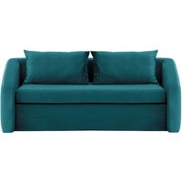 Alma 3,5 Seater Sofa Bed, V 36 - Peacock