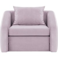 Alma Chair Bed, lilac