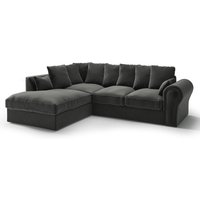 Baron Left Hand Corner Sofa, light grey