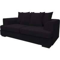 Belle 2 Seater Sofa, black