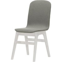 Capita Dining Chair, grey, Leg colour: white