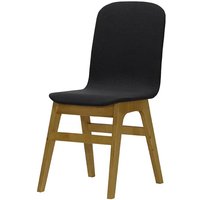 Capita Dining Chair, black, Leg colour: like oak