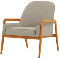Turin Chair, beige, Leg colour: aveo