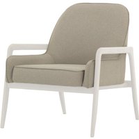 Turin Chair, beige, Leg colour: white
