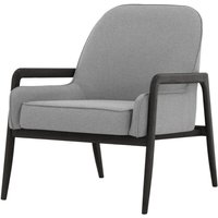 Turin Chair, light grey, Leg colour: black
