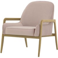 Turin Chair, lilac, Leg colour: wax black