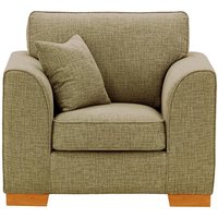 Avos Armchair, brown, Leg colour: aveo
