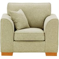 Avos Armchair, taupe, Leg colour: aveo
