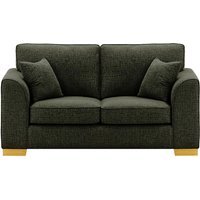 Avos 2 Seater Sofa, mid grey, Leg colour: like oak